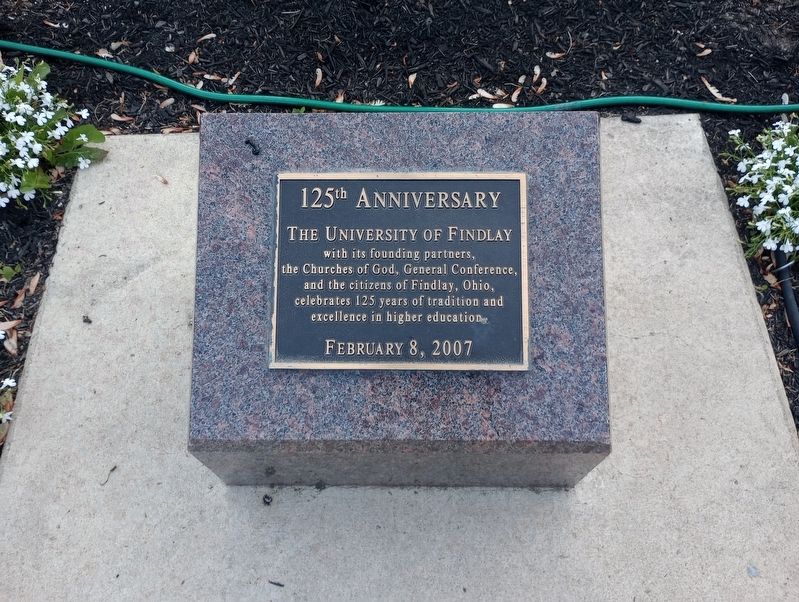 125th Anniversary Marker. Click for full size. 125th Anniversary Marker image. Click for full size.