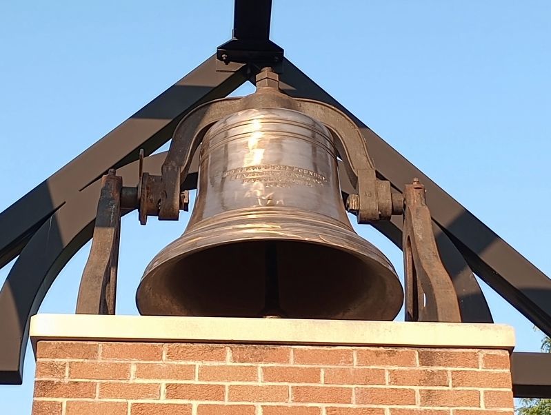 Old Main Original Bell Marker. Click for full size. Old Main Original Bell Marker image. Click for full size.