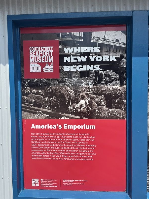 America's Emporium Marker image. Click for full size.
