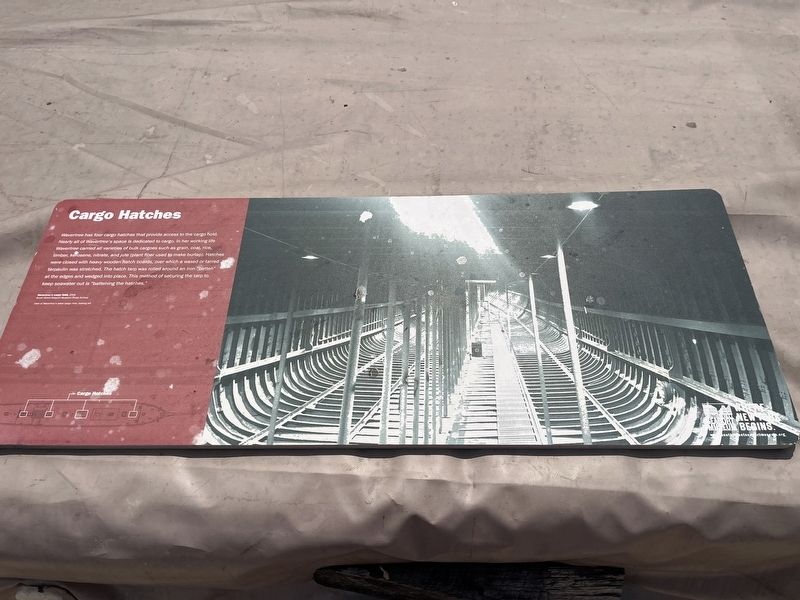 Cargo Hatches Marker. Click for full size. Cargo Hatches Marker image. Click for full size.