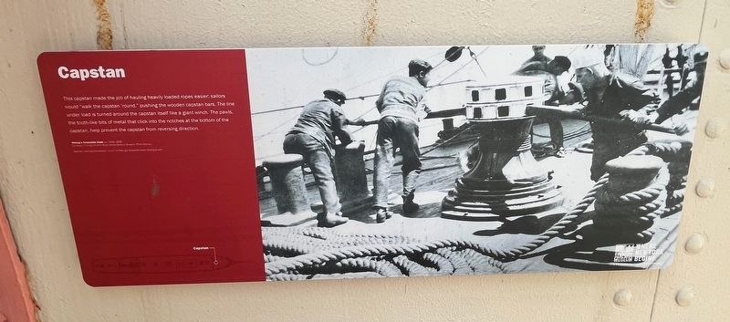 Capstan Marker. Click for full size. Capstan Marker image. Click for full size.