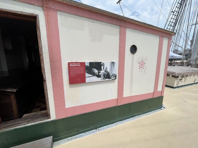 The Galley and Shipboard Food Marker image. Click for full size.