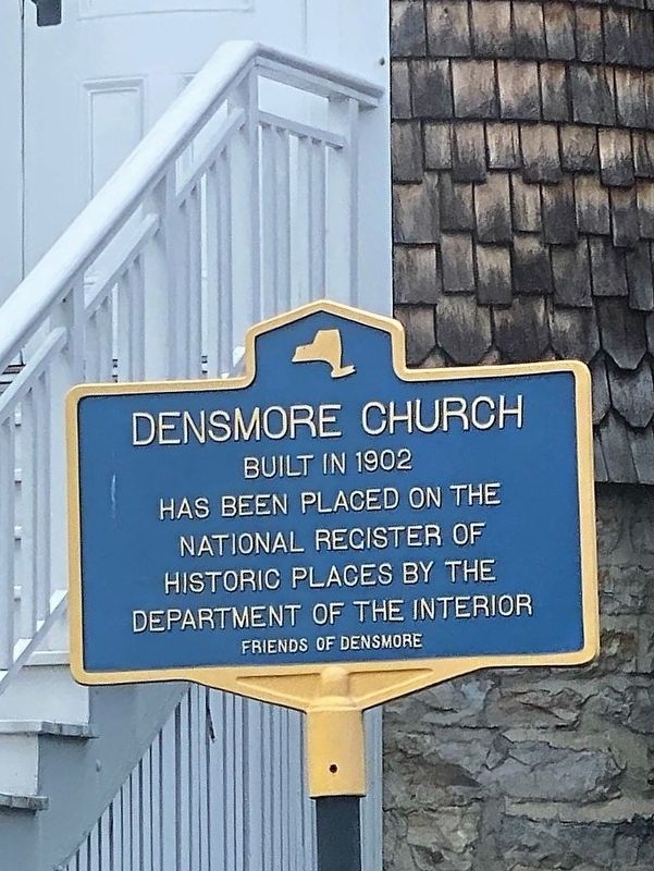 Densmore Church Marker image. Click for full size.