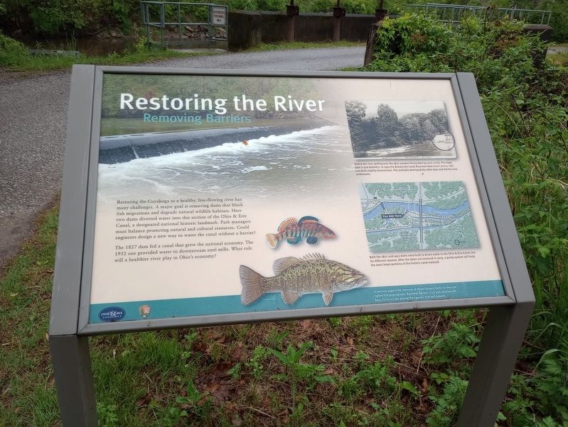 Restoring The River Marker image. Click for full size.