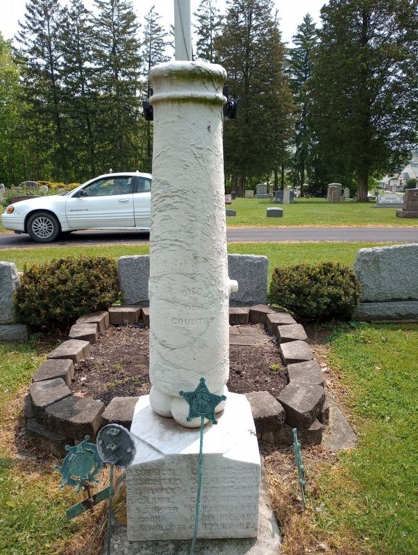Fairview Cemetery Civil War Memorial Marker image. Click for full size.