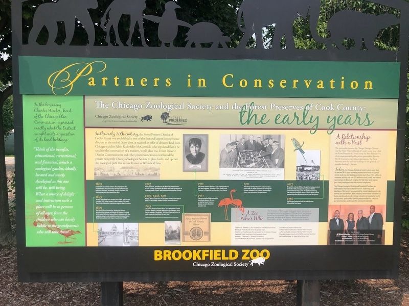 Partners in Conservation Marker. Click for full size. Partners in Conservation Marker image. Click for full size.
