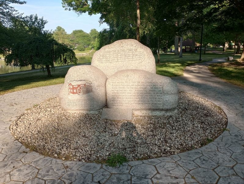 Down By The Old Mill Stream Marker image. Click for full size.