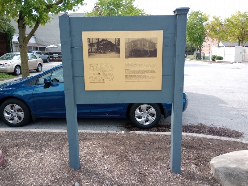 Map of Maumee Uptown Commercial District Marker. Click for full size. Map of Maumee Uptown Commercial District Marker image. Click for full size.