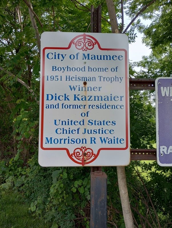 City of Maumee Marker image. Click for full size.