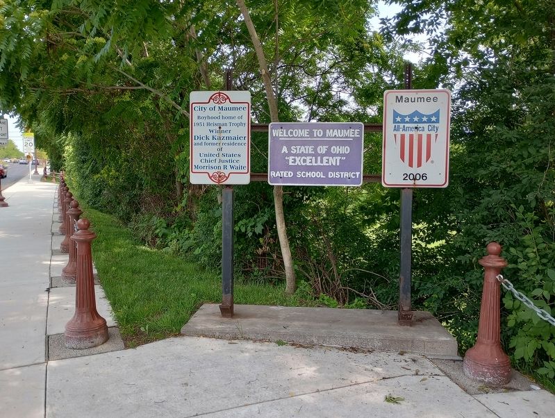 City of Maumee Marker image. Click for full size.