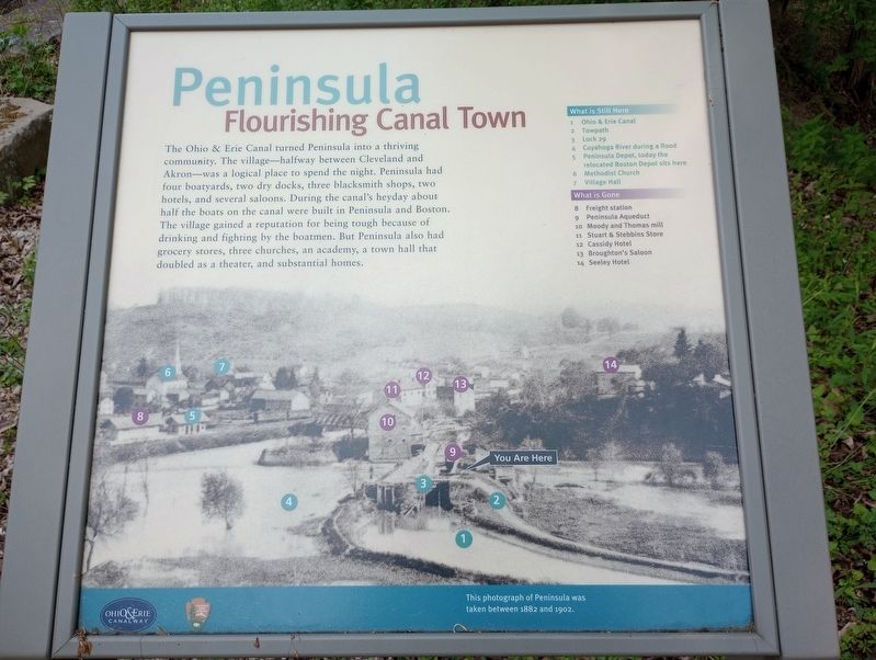 Peninsula Marker image. Click for full size.