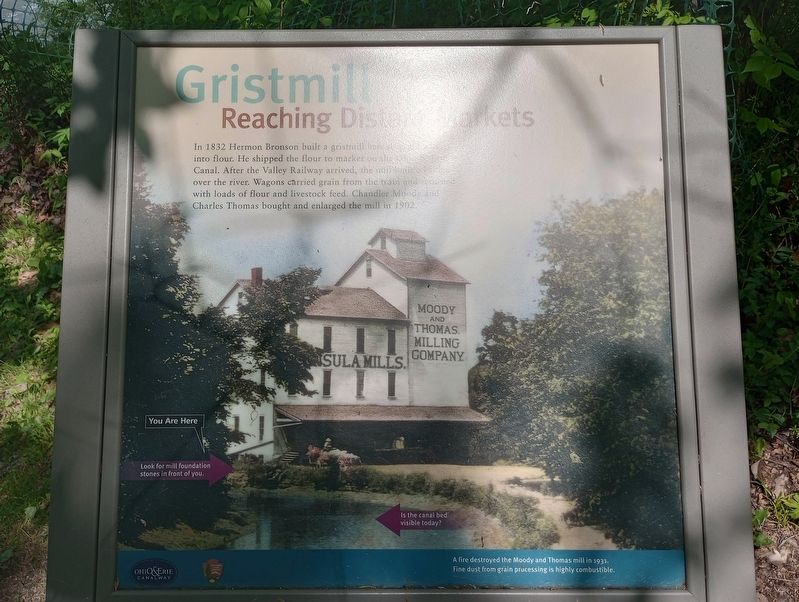 Gristmill Marker. Click for full size. Gristmill Marker image. Click for full size.