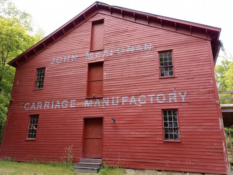 The Carriage Manufactory Marker image. Click for full size.