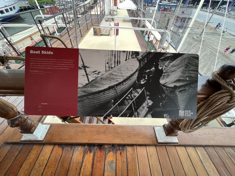 Boat Skids Marker. Click for full size. Boat Skids Marker image. Click for full size.