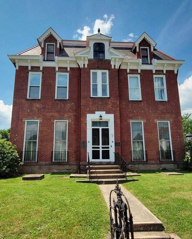 Samuel Warden Mansion Markers. Click for full size. Samuel Warden Mansion Markers image. Click for full size.
