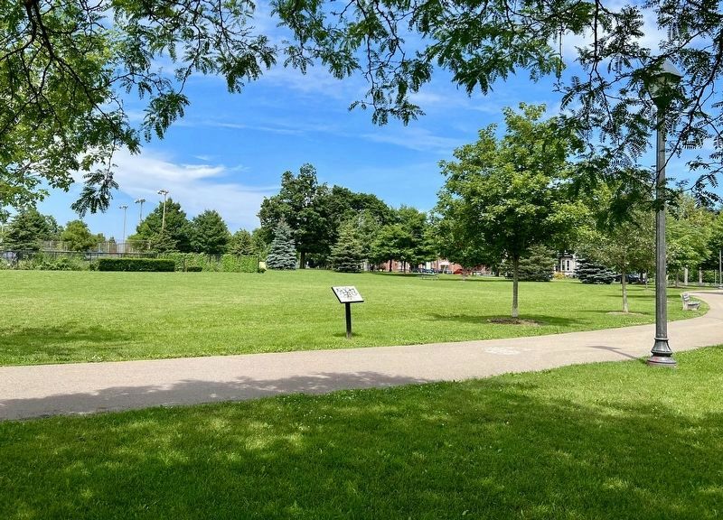 Crystal Palace and Grounds Marker image. Click for full size.