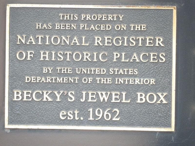 Becky's Jewel Box Marker image. Click for full size.