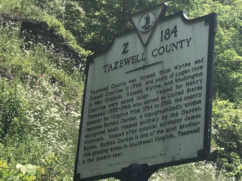 Tazewell County side of marker image. Click for full size.
