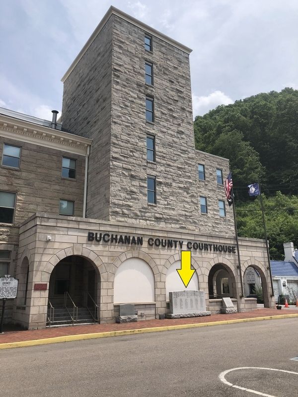 Buchanan County War Memorial image. Click for full size.