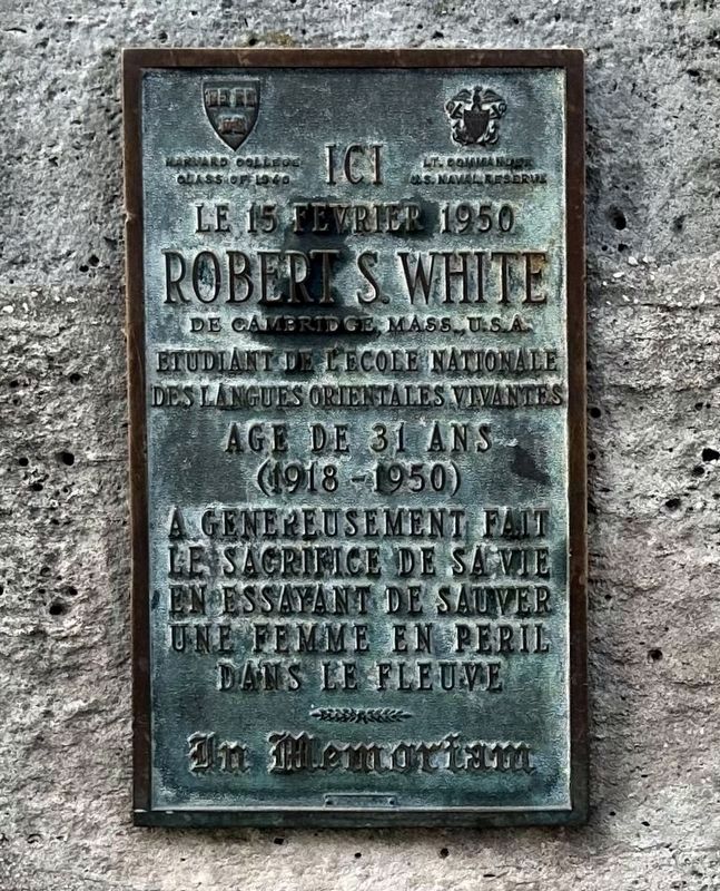 Robert S. White Marker. Click for full size. Robert S. White Marker image. Click for full size.