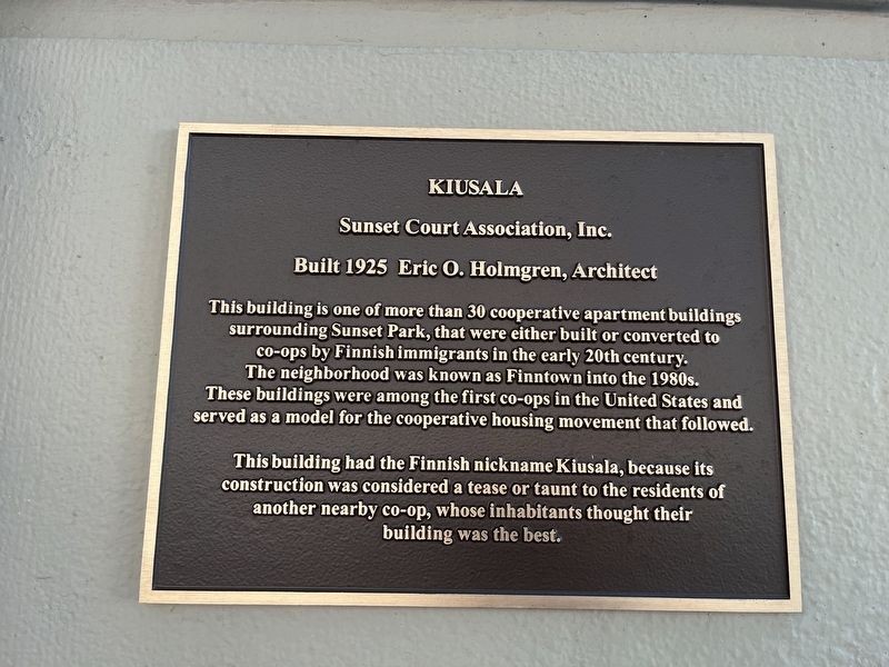Kiusala Marker. Click for full size. Kiusala Marker image. Click for full size.