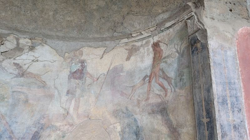 Artwork in the House of Menander. Click for full size. Artwork in the House of Menander image. Click for full size.