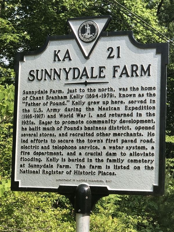 Sunnydale Farm Marker image. Click for full size.