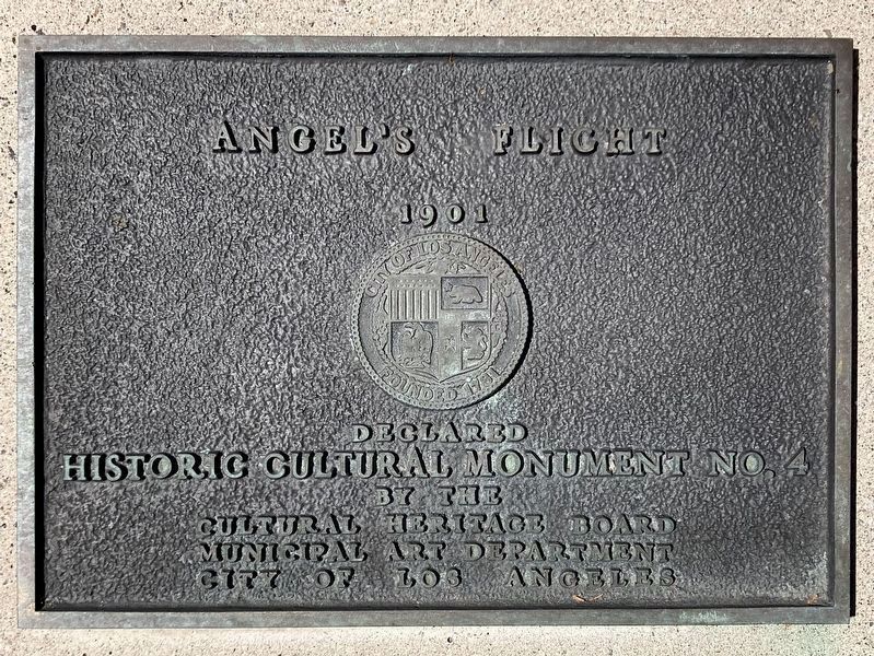 Angels Flight Marker image. Click for full size.