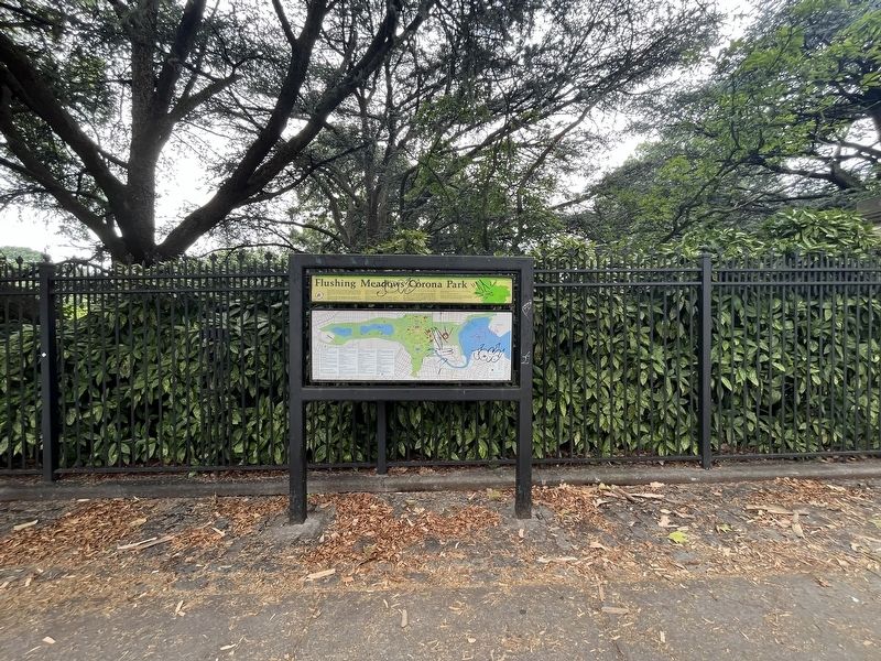 Flushing Meadows Corona Park Marker image. Click for full size.