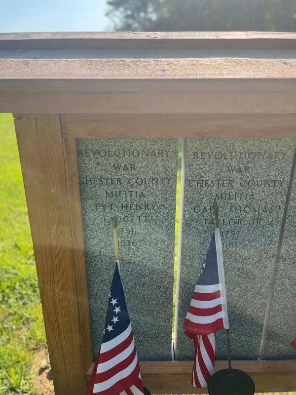 Revolutionary War Militia Marker. Click for full size. Revolutionary War Militia Marker image. Click for full size.
