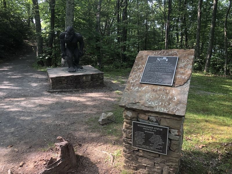 Resolution Declaring a Sasquatch/Bigfoot Sanctuary Marker image. Click for full size.