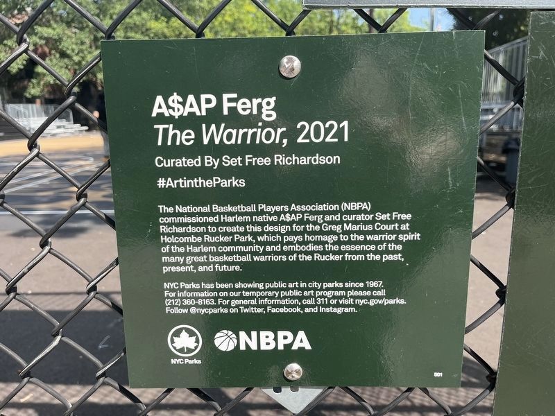 A$AP Ferg, <i>The Warrior</i>, 2021. Click for full size. A$AP Ferg, <i>The Warrior</i>, 2021 image. Click for full size.