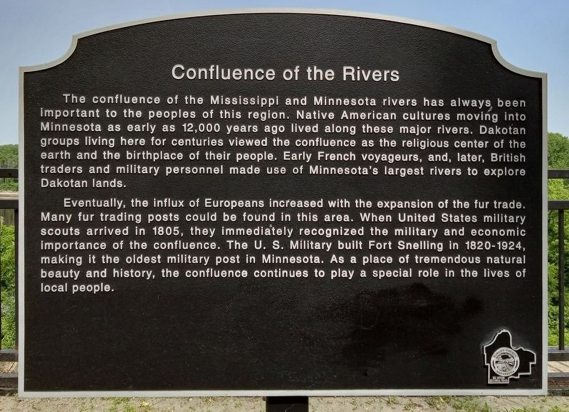 Confluence of the Rivers Marker image. Click for full size.