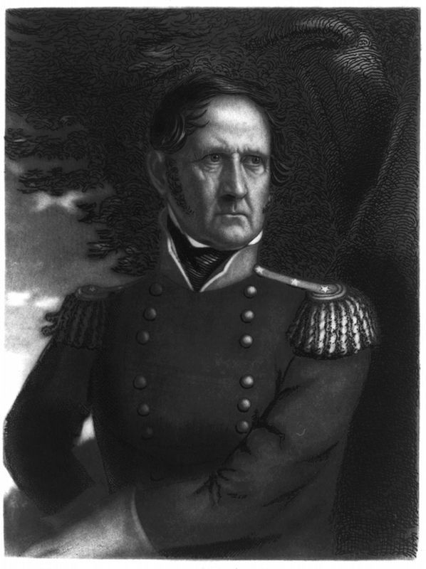 Gen. Winfield Scott (1786-1866) image. Click for full size.