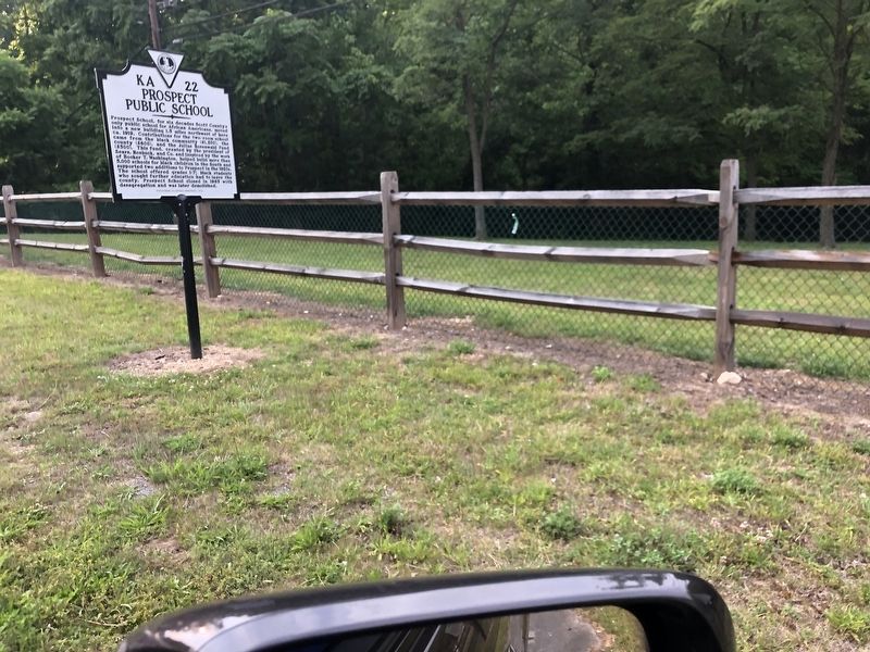 Prospect Public School Marker image. Click for full size.