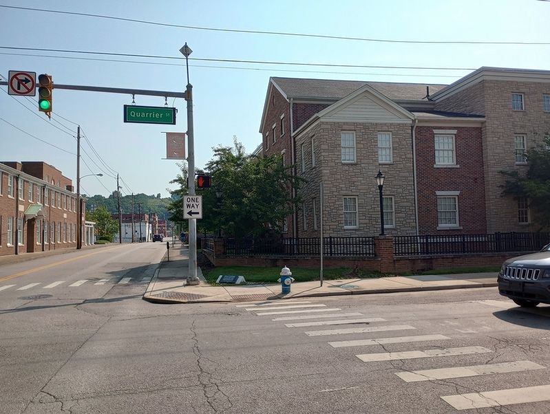 Site Of Charleston High School Marker. Click for full size. Site Of Charleston High School Marker image. Click for full size.