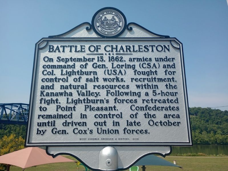 Battle Of Charleston Marker image. Click for full size.