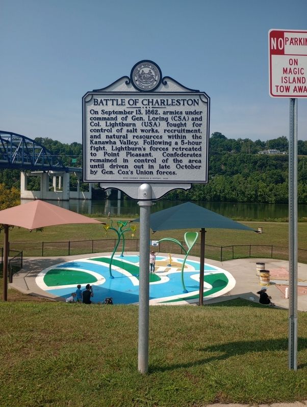 Battle Of Charleston Marker image. Click for full size.