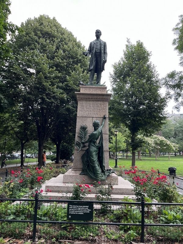 Louis J. Heintz Memorial Marker image. Click for full size.