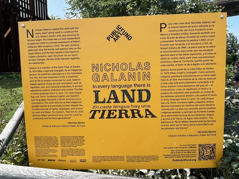 Nicholas Galanin Marker image. Click for full size.