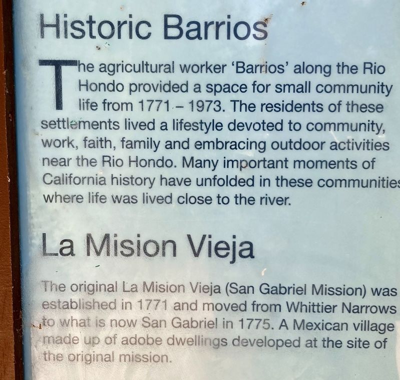 Bosque Del Rio Hondo Marker image. Click for full size.