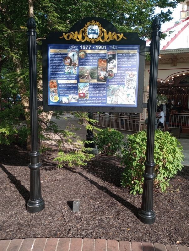 Kings Island 1977 - 1981 Marker image. Click for full size.