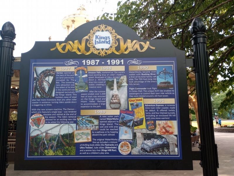 1987 - 1991 Marker image. Click for full size.