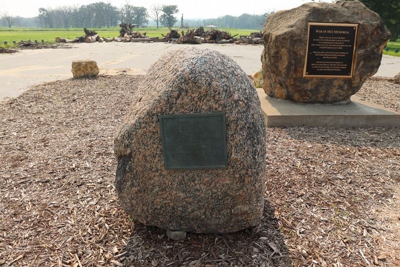Credit Island Marker. Click for full size. Credit Island Marker image. Click for full size.