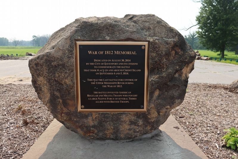 War of 1812 Memorial. Click for full size. War of 1812 Memorial image. Click for full size.