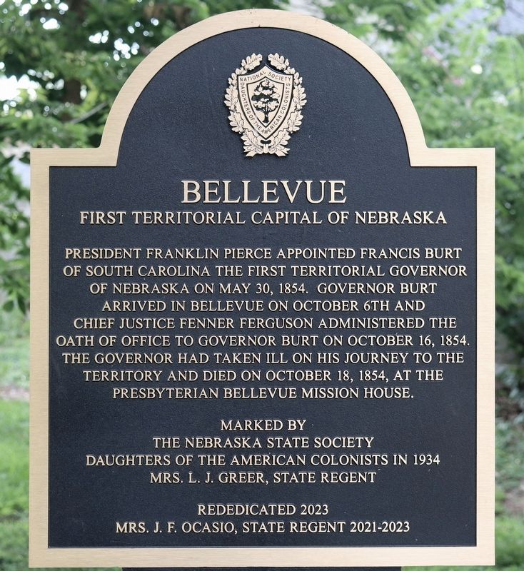 Bellevue Marker. Click for full size. Bellevue Marker image. Click for full size.