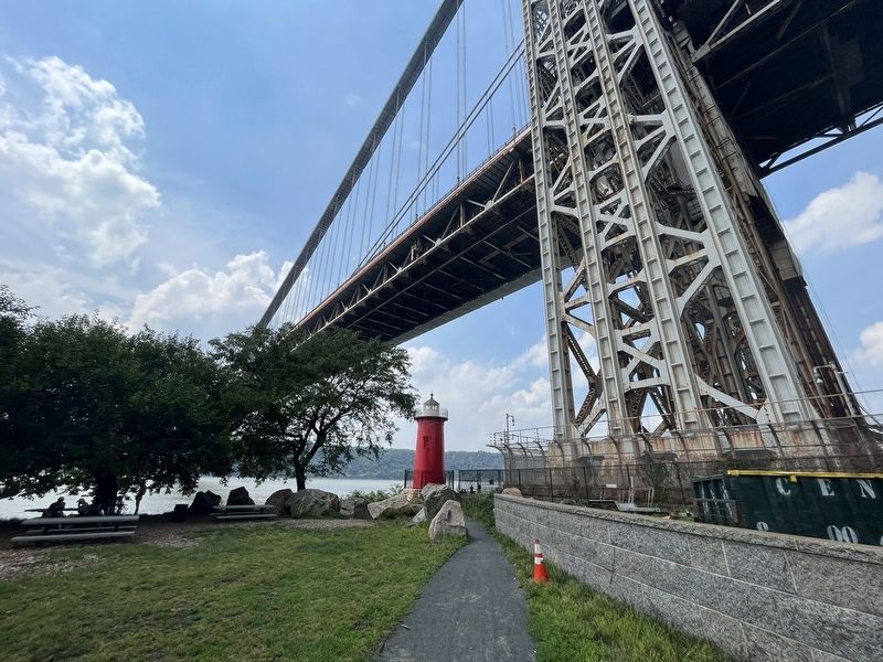 The Little Red Lighthouse. Click for full size. The Little Red Lighthouse image. Click for full size.