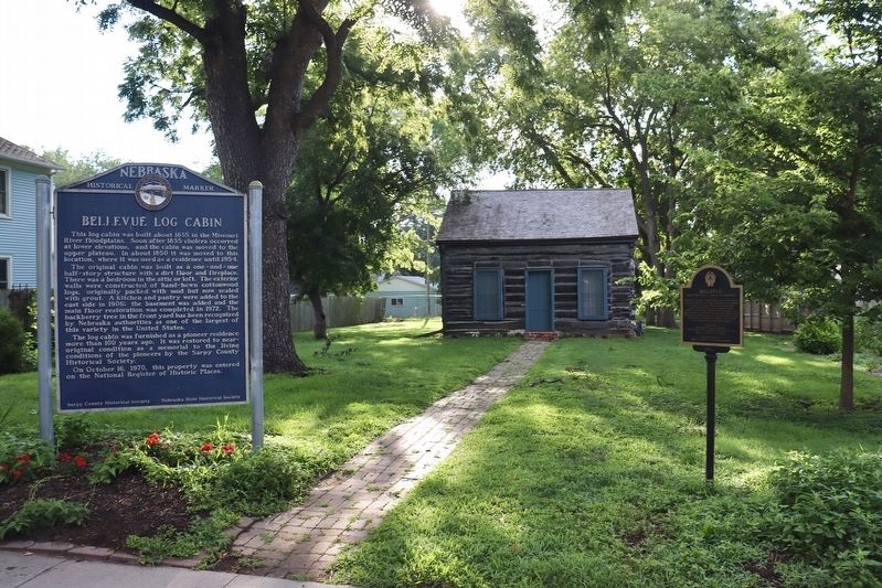 Bellevue Marker, at right. Click for full size. Bellevue Marker, at right image. Click for full size.