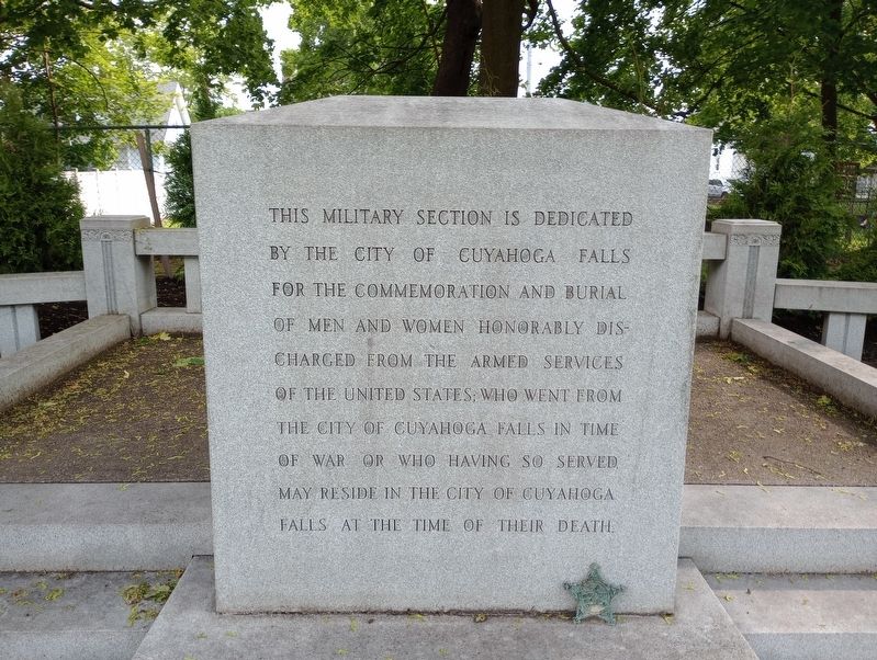 Lest We Forget Marker, Side Two image. Click for full size.
