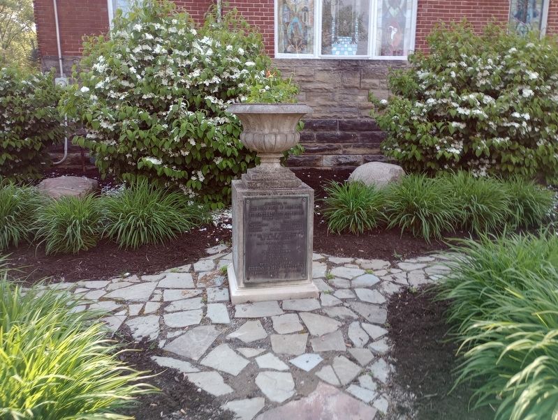 Memorial to The First Board Of Directors Of The Ladies Cemetery Association Marker image. Click for full size.